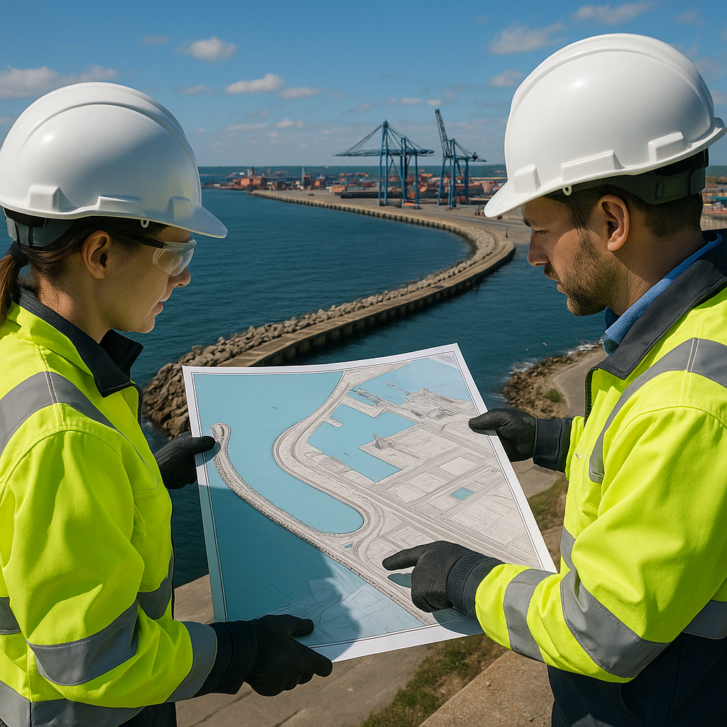 Coastal infrastructure under review